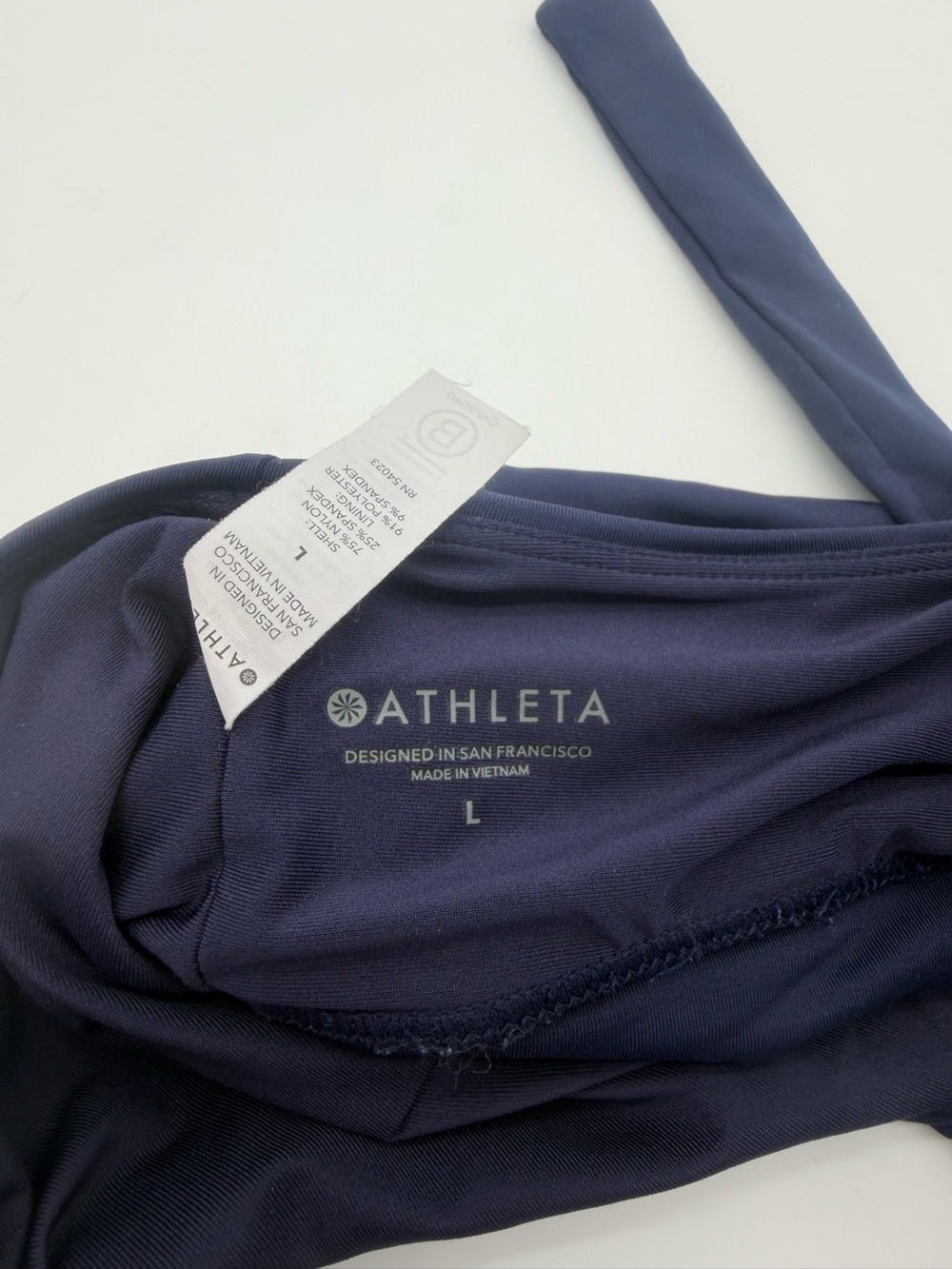 Athleta Navy Bikini Top - Picture 3 of 4